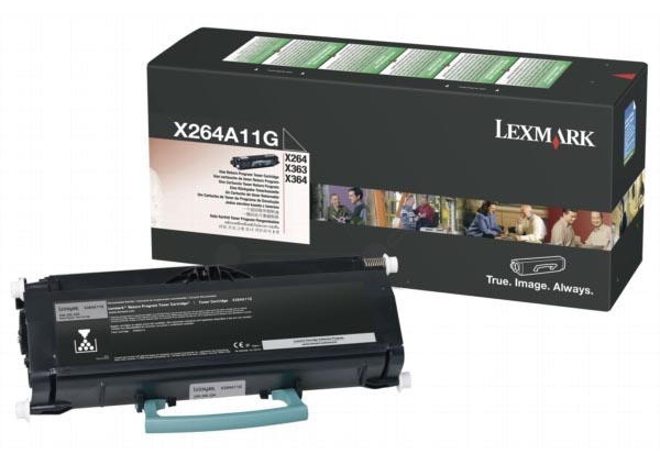 Lexmark Toner Kit return program - 3500 pagina's - X264A11G