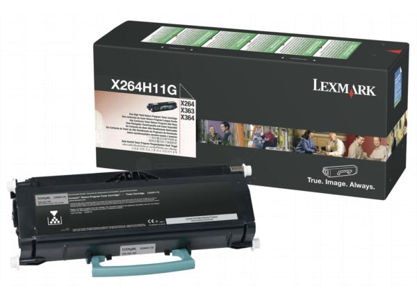 Lexmark Toner Kit return program - 9000 pagina's - X264H11G