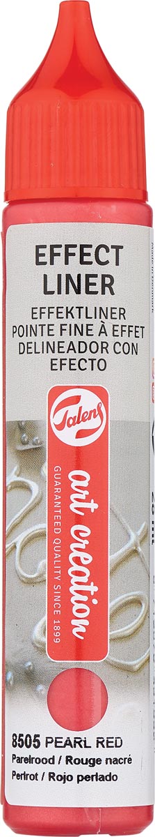 Talens Art Creation effect liner, parel rood