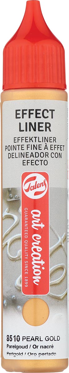 Talens Art Creation effect liner, parel goud