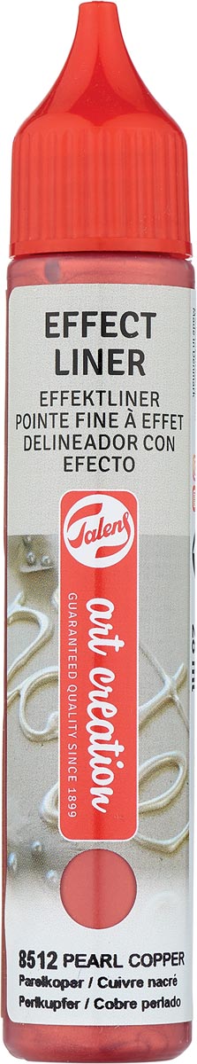 Talens Art Creation effect liner, parel koper