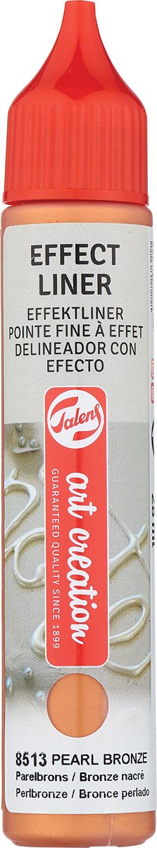 Talens Art Creation effect liner, parel brons