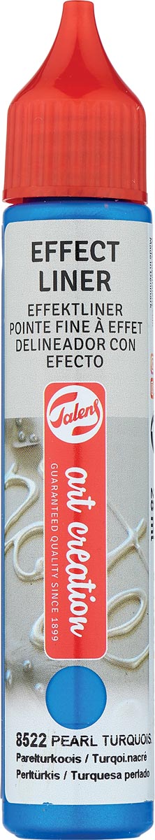 Talens Art Creation effect liner, parel turkoois