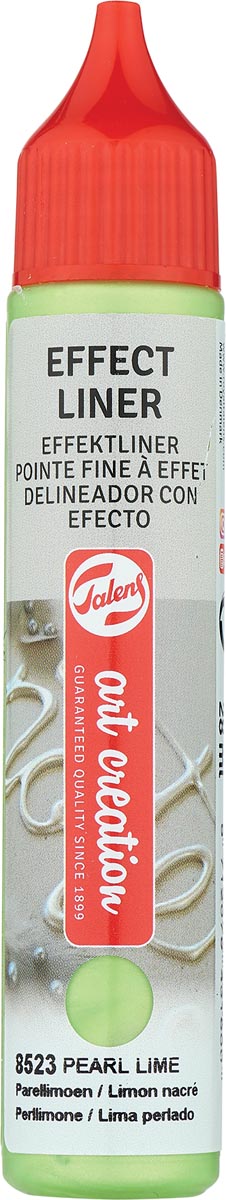 Talens Art Creation effect liner, parel limoen