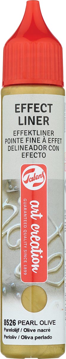 Talens Art Creation effect liner, parel olijf