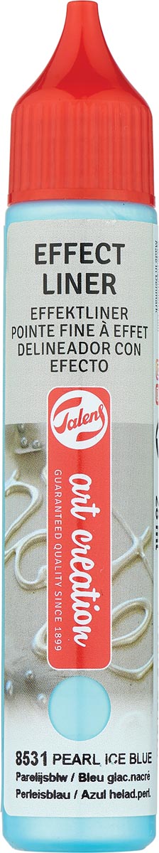 Talens Art Creation effect liner, parel ijsblauw