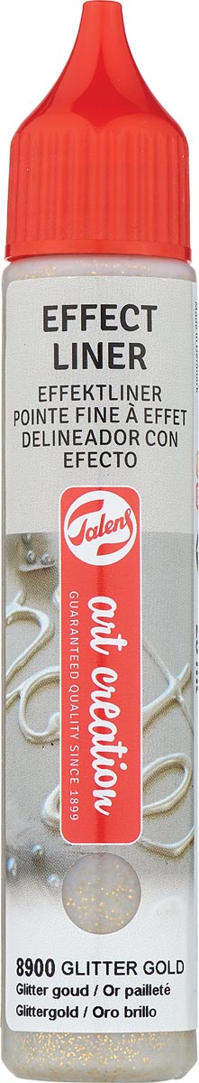 Talens Art Creation effect liner, glitter goud