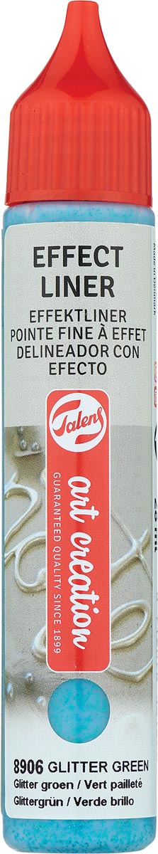 Talens Art Creation effect liner, glitter groen
