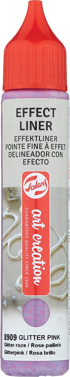 Talens Art Creation effect liner, glitter roze