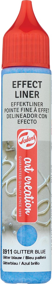 Talens Art Creation effect liner, glitter blauw
