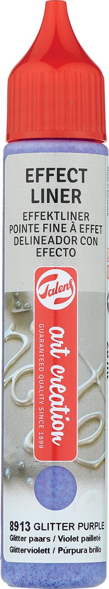 Talens Art Creation effect liner, glitter paars