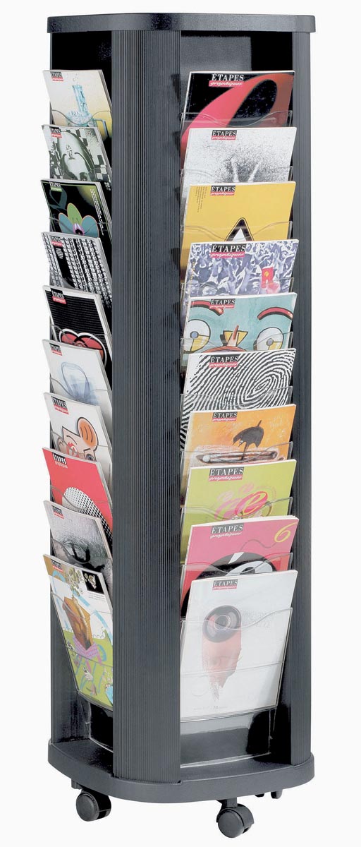 Paperflow Mobiele folderhouder Carrousel afbeelding