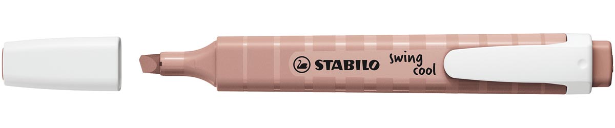 STABILO SWING COOL naturecolor markeerstift, umber (bruin)