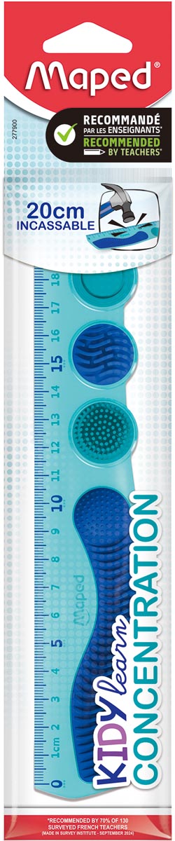 Maped Kidy Learn lat Concentration, 20 cm, blister van 1 stuk