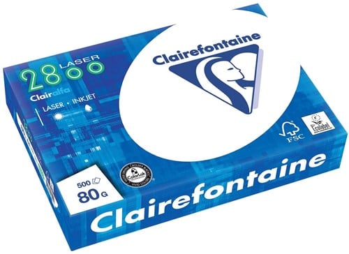 Clairefontaine Clairalfa printpapier ft A4, 80 g, pak van 500 vel