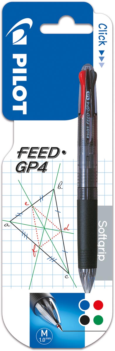 PILOT 4KLEUREN BALPEN GP-4 BLS