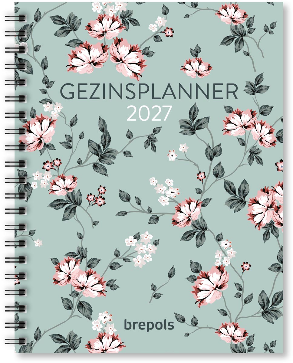 Brepols gezinsplanner, 12 maanden, Nederlandstalig, 2027