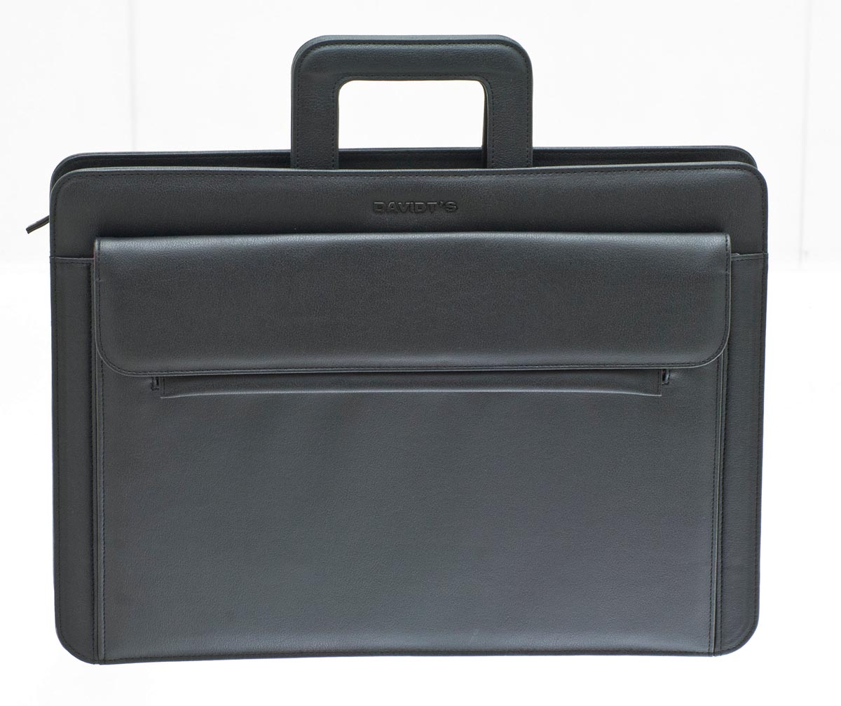 Davidts Oran aktetas met intrekbare handgrepen, ft 43 x 31 x 8 cm