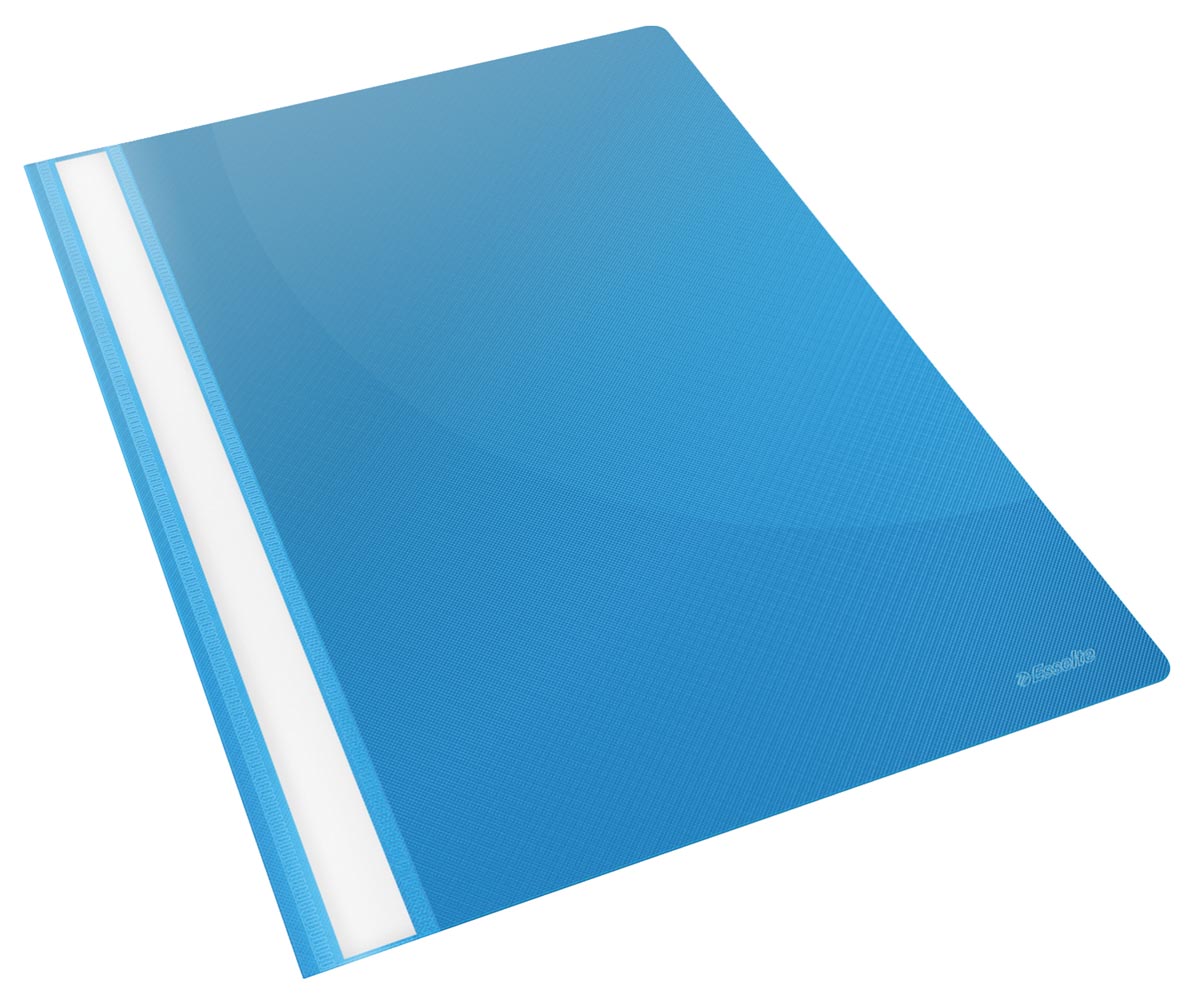 Esselte snelhechtmap Vivida blauw, pak van 25 stuks afbeelding