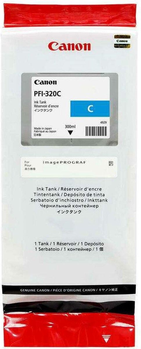 Canon inktcartridge PFI-320, 300 ml, OEM 2891C001, cyaan