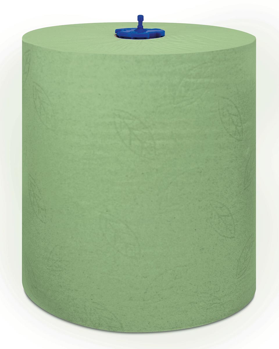 Tork Matic Advanced handdoek, 2-laags, systeem H1, groen, pak van 6 rollen afbeelding