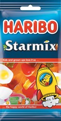 Haribo snoep Starmix, zak van 100 g