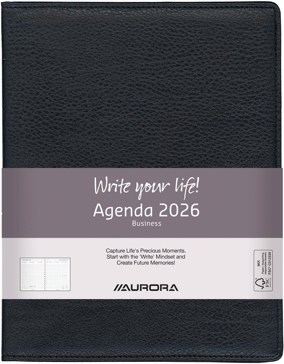 Aurora Business 29P Finesse, zwart, 2026