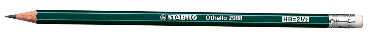STABILO Othello potlood, B, met gum afbeelding