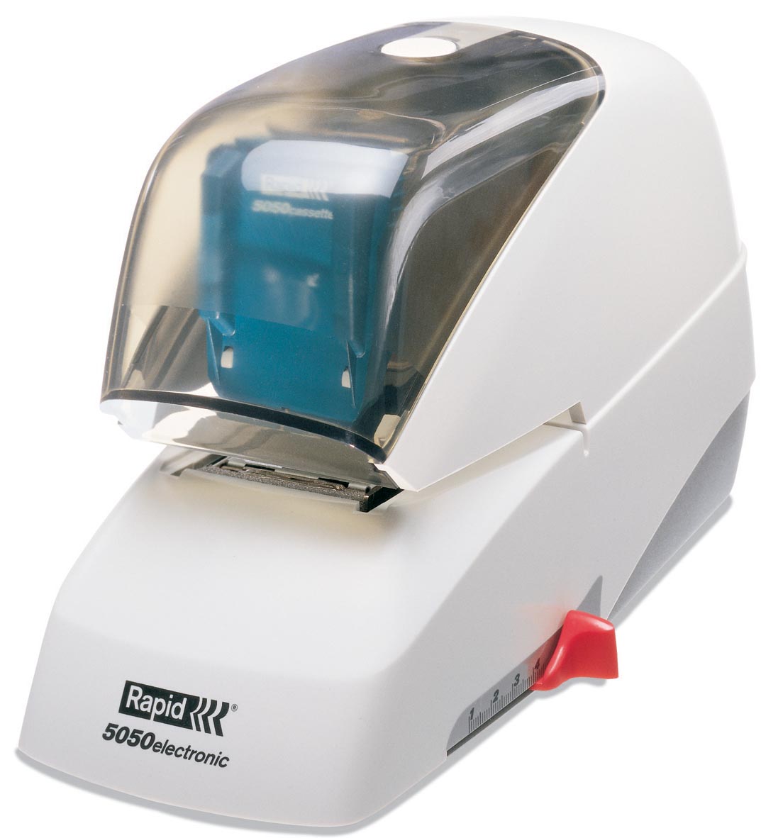 Rapid elektrische nietmachine R5050e, 50 blad, wit/zwart