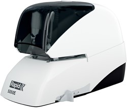 Rapid agrafeuse électrique R5050e, 50 feuilles, blanc et noir