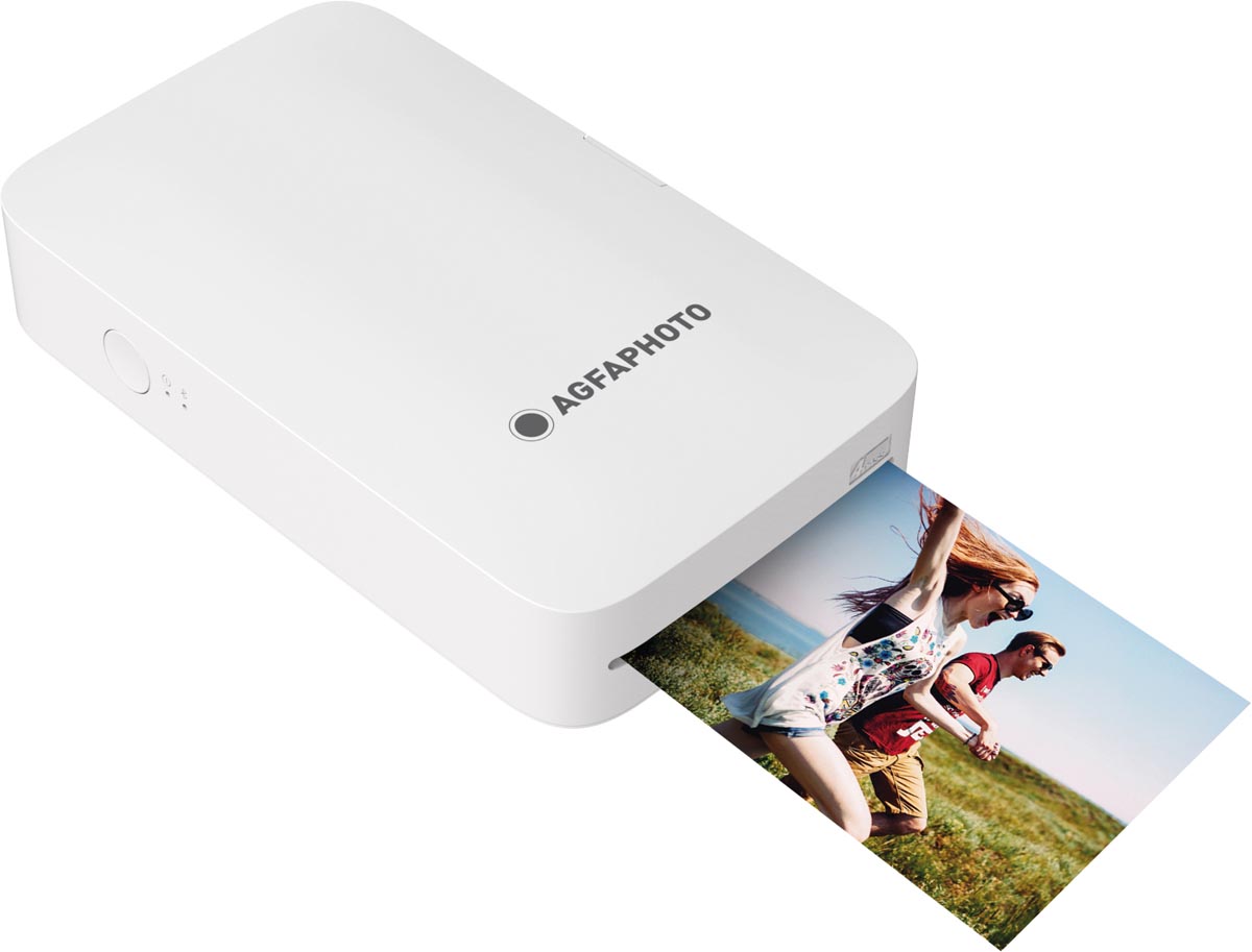 AgfaPhoto fotoprinter Realipix Mini P, wit AgfaPhoto fotoprinter Realipix Mini P, wit