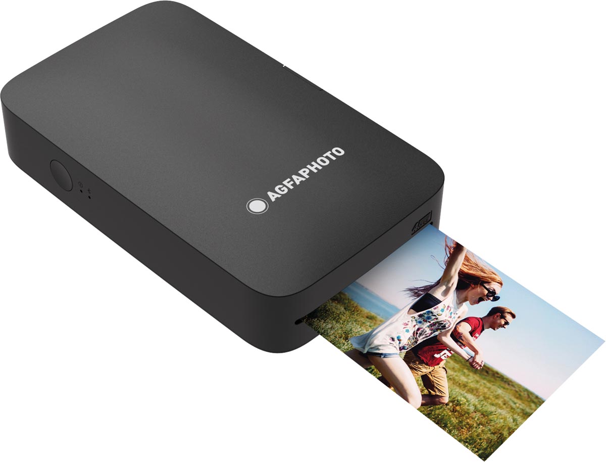 AgfaPhoto fotoprinter Realipix Mini P, zwart AgfaPhoto fotoprinter Realipix Mini P, zwart