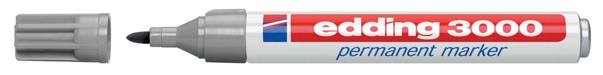 Edding permanent marker 3000 grijs afbeelding