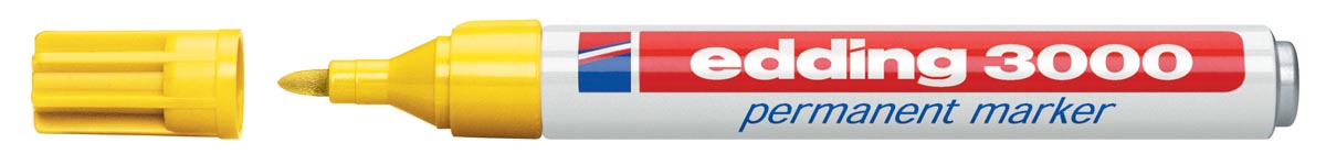 Edding permanent marker 3000 geel afbeelding