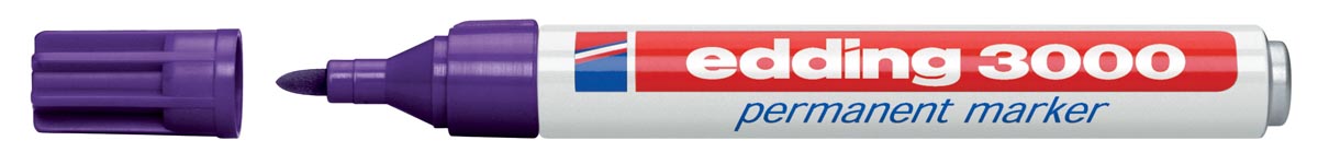 Edding permanent marker 3000 violet afbeelding