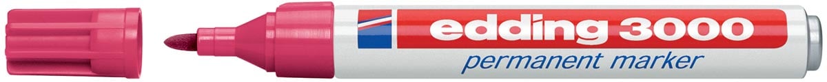 Edding permanent marker 3000 karmijn afbeelding
