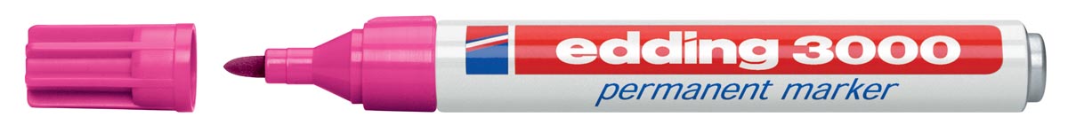 Edding permanent marker 3000 roze afbeelding