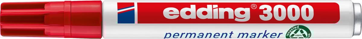 Edding permanent marker 3000 rood afbeelding