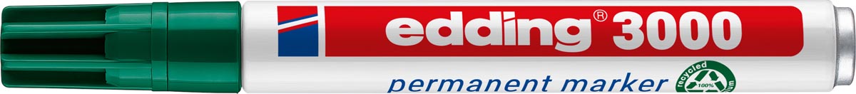 Edding permanent marker 3000 groen afbeelding