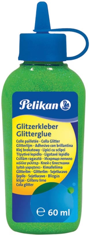 Pelikan glitterlijm, flacon van 60 ml, groen