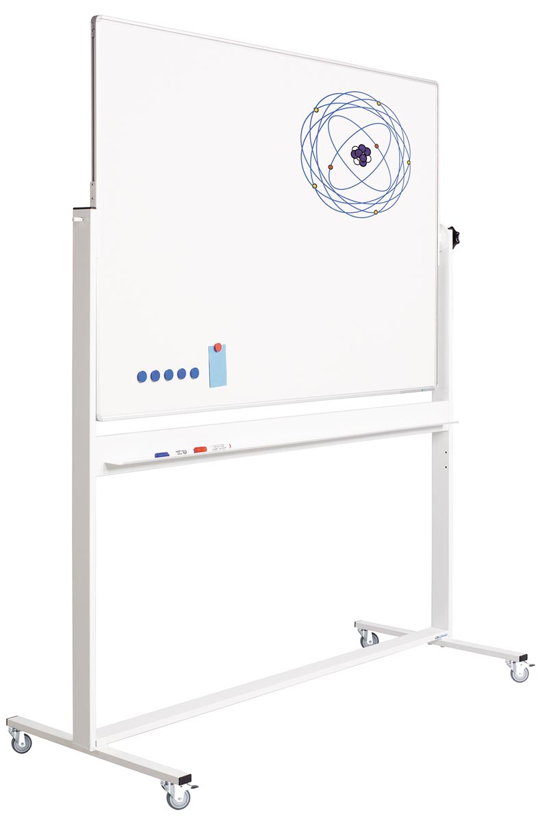 Smit Visual kantelbord, emaille, magnetisch, aluminium frame, 150 x 100 cm afbeelding