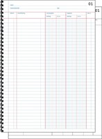 Sigel Expres kasboek met btw kolom, ft A4, Nederlandstalig, dupli (50 x 2 vel)-2