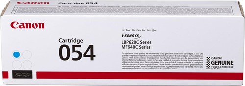 Canon toner 054, 1.200 pagina's, OEM 3023C002, cyaan