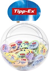 Tipp-Ex Mini Pocket Mouse pastel, boîte de 10 pièces, présentoir de 40 pièces
