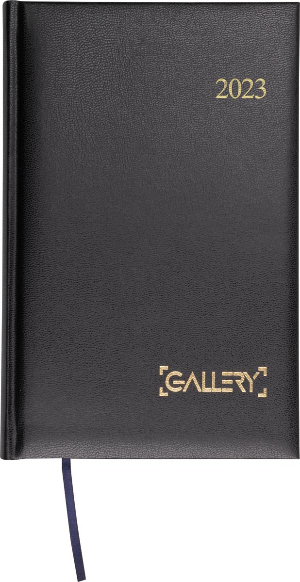 Gallery agenda, Businesstimer, 2023, zwart Gallery agenda, Businesstimer, 2023, zwart