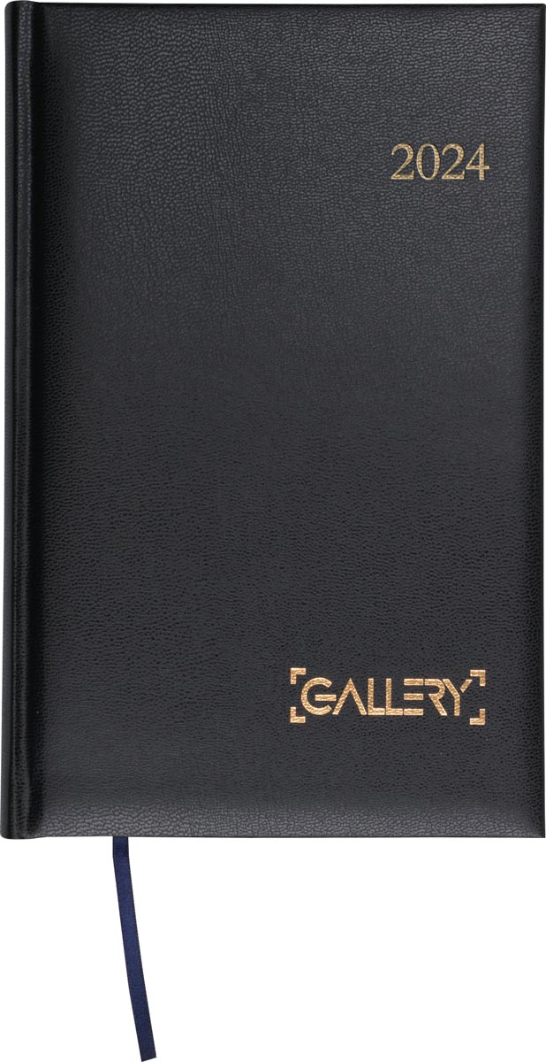 Gallery agenda, Businesstimer, 2024, zwart Gallery agenda, Businesstimer, 2024, zwart