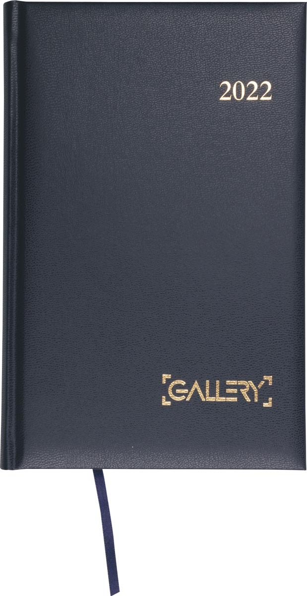 Gallery agenda, Businesstimer, 2022, blauw Gallery agenda, Businesstimer, 2022, blauw