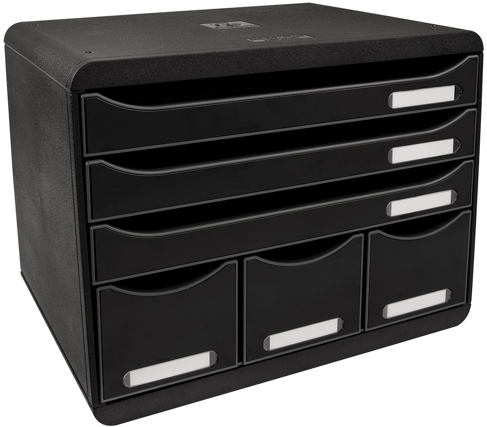 Exacompta ladenblok Storebox Maxi, zwart