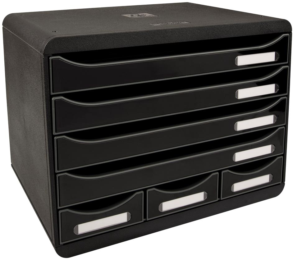 Exacompta ladenblok Storebox Mini, zwart
