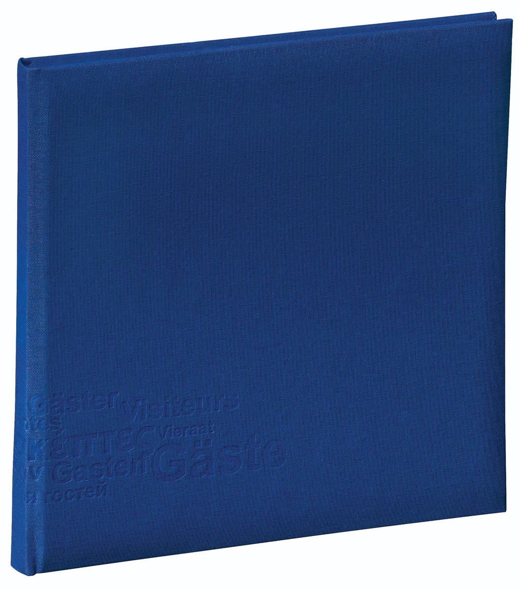 Pagna gastenboek Europe blauw